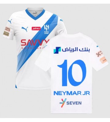 Lacne Muži Futbalové dres Al-Hilal Neymar Jr #10 2023-24 Krátky Rukáv - Preč